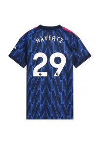 Arsenal Kai Havertz #29 Jalkapallovaatteet Naisten Vieraspaita 2025-26 Lyhythihainen